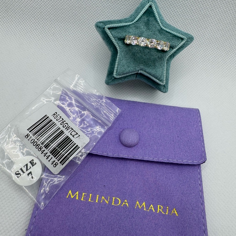 💍 Melinda Maria Grand Heiress Ring ✨ Size 7 - Picture 3 of 5